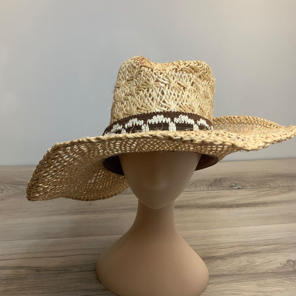 Bailey U-Rollit West Woven‎ Hat Western Cowgirl Size 7 1/4” Wired Cowboy
